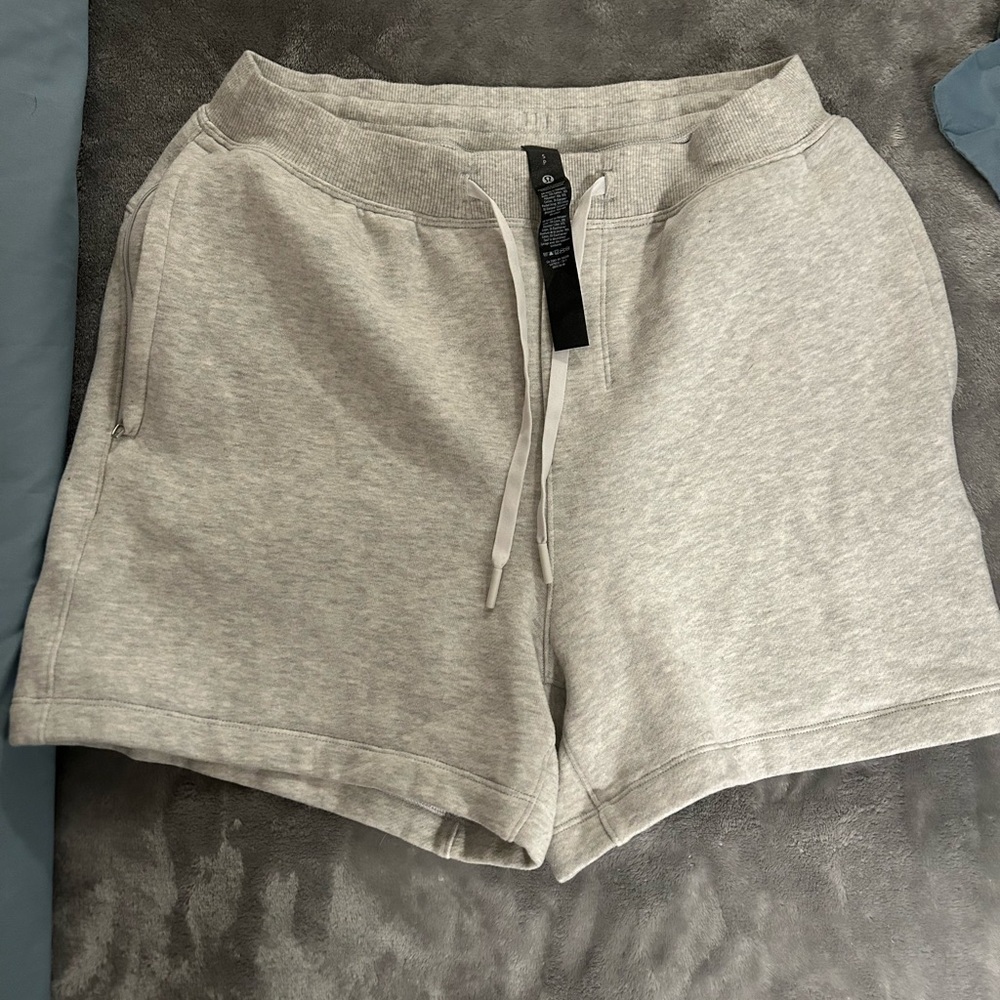 lululemon athletica Light Gray Athletic Shorts